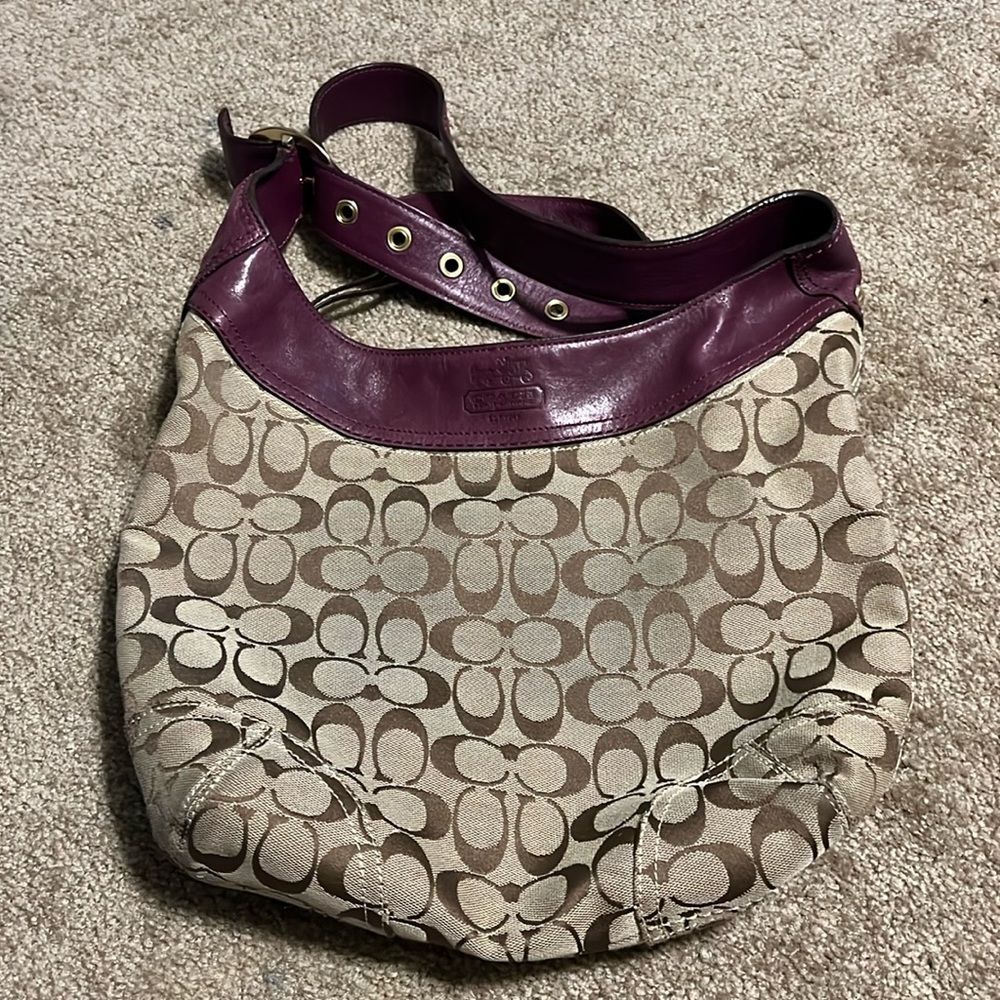 Authentic coach purse. Cross body